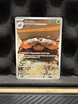 Crustle - 186/182 - Pokemon Destined Rivals Illustration Rare NM - Image 1
