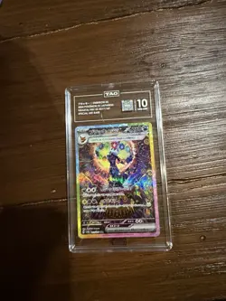 TAG 10 GEM MINT Umbreon ex SAR 217/187 Terastal Festival sv8a Japanese Pokemon - Image 1