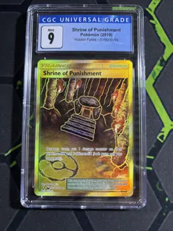 2019 Pokemon Hidden Fates Shrine Of Punishment Cgc 9 - Image 1
