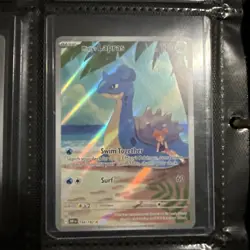 Pokemon TCG Misty's Lapras Destined Rivals 194/182 Illustration Rare - Image 1