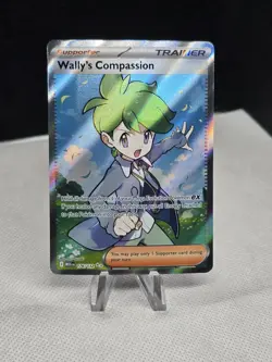2025 Pokemon Mega Evolutions WALLY'S COMPASSION 176/132 Ultra Rare - Image 1