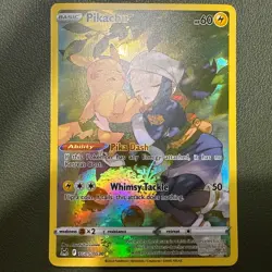 Pokemon TCG Lost Origin Trainer Gallery Pikachu TG05/TG30 NM Condition - Image 1
