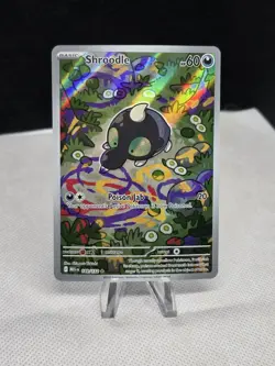 2025 Pokemon Mega Evolutions SHROODLE 149/132 Illustration Rare - Image 1