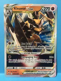 Kleavor VSTAR - SWSH249 Sword & Shield Promo NM Pokemon TCG - Image 1