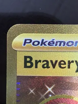 Pokemon TCG: Bravery Charm 175/142 | Stellar Crown | GOLD HYPER RARE | - Image 3