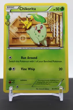 Chikorita RC1/RC32 - Pokemon Generations: Radiant Collection - Image 1