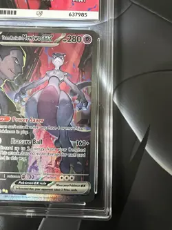 Pokemon TCG Team Rocket's Mewtwo EX Destined Rivals 231/182 Illustration Ace 9 - Image 3