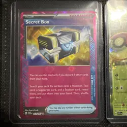 Pokemon TCG Secret Box 163/167 Twilight Masquerade Ace Holo - Image 1