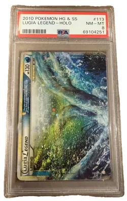 Lugia Legend Top And Bottom 113/123, 114/123 Pokemon HeartGold SoulSilver LP/MP - Image 3