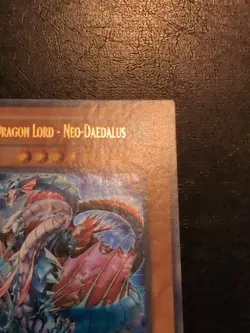 Yu-Gi-Oh ULTRA RARE OCEAN DRAGON LORD NEO-DAEDALUS CORRECTED LONG TEXT SD4-EN001 - Image 4