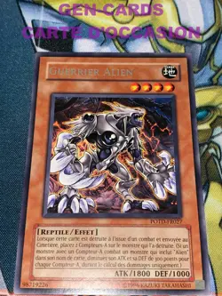 CARTE Yu Gi Oh GUERRIER ALIEN POTD-FR027 - Image 1