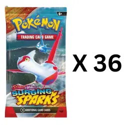 36 x SURGING SPARKS Sealed BOOSTER PACKS (Box Lot) 10 Pokemon Cards Per Pack - Image 1