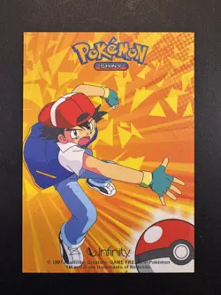 SHINING Ninetales Non-TCG 2024 SHINY POKEMON Card Kanto Peru Gold Foil Holo NM - Image 2