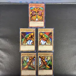 Yu-Gi-Oh! Exodia the Forbidden One Complete 5-Card Set - NM/LP - Image 1