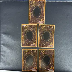 Yu-Gi-Oh! Exodia the Forbidden One Complete 5-Card Set - NM/LP - Image 2