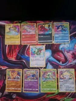 Pokemon Cards - Amazing Rare 9x Complete Set Including Rayquaza NM/M - Image 1