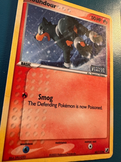 Pokemon Card - Houndour Unseen Forces Stamped 60/115 Common Reverse Holo - Image 3