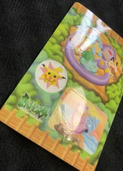 Pokemon Card Sealdass Fancy Graffiti Pikachu #10 1998 Bandai #230626 - Image 3