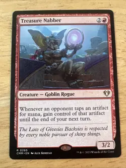 MTG Treasure Nabber, NM-Mint, (CMM #0265) Regular pack fresh - Image 1