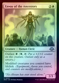 ENVOY OF THE ANCESTORS (FOIL) (MH3) Modern Horizons 3 - MTG - NM - Image 1