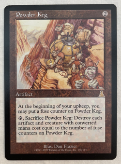 1x Powder Keg Urza's Destiny MTG Magic the Gathering LP/NM - Image 1