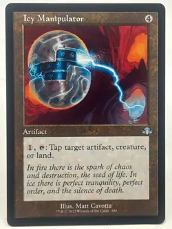 Icy Manipulator NM/M* RETRO Dominaria Remastered ENGLISH 380 mtg -UnltdCards - Image 1