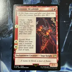 Summon: Brynhildr Final Fantasy (FIN) 160 MTG Regular NP - Image 1