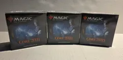 Magic The Gathering Core Set 2021 M21 Prerelease Kits, SEALED x3 630509913398 - Image 1