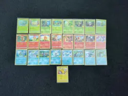 Pokemon 25th Anniversary McDonalds Promo Complete Master Set Non-Holo 25 cards - Image 1