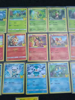 Pokemon 25th Anniversary McDonalds Promo Complete Master Set Non-Holo 25 cards - Image 3