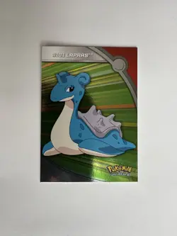 Lapras - Pokemon Topps Series 1 Foil #HV13 - Heroes & Villains (2000) NM - Image 1