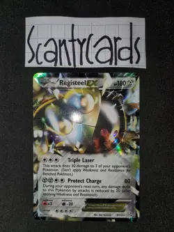 DMG pokemon dragons exalted EX registeel ex 81/124 - Image 1