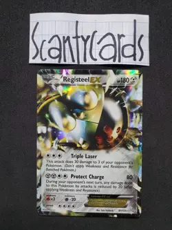 DMG pokemon dragons exalted EX registeel ex 81/124 - Image 2