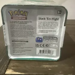2022 Pokemon TCG Stacking Tin Factory Sealed - Grass Type - Image 4