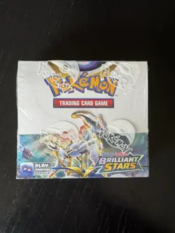 Pokemon TCG Sword & Shield Brilliant Stars Booster Box English Factory SEALED - Image 1