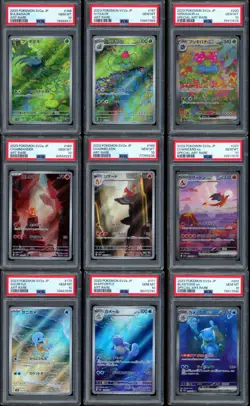 2023 Pokemon Venusaur Blastoise Charizard Starters Trio Japanese Set 151 PSA 10 - Image 1