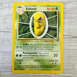 Pokemon TCG Kakuna 2002 Legendary Collection Near Mint Condition - Image 1