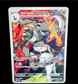 Pokemon Team Rockets Houndoom #191/182 Bundle/ Destined Rivals Lot Of 3! 🔥 - Image 3