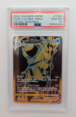 2022 Ice Rider Calyrex VMAX TG29/TG30 (Secret) Pokemon Astral Radiance PSA 10 - Image 2