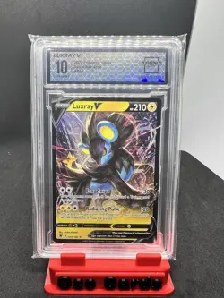2022 POKEMON SWORD & SHIELD ASTRAL RADIANCE 050 LUXRAY V Arena Club 10 Gem 💎 - Image 1