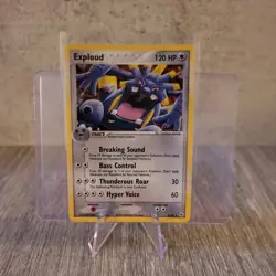 Pokemon Holo Exploud EX Hidden Legends 6/101 Holo Rare 2004 - NM - Image 1