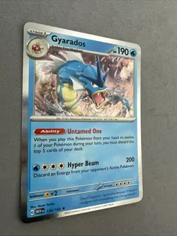 Pokemon TCG * Scarlet & Violet 151 * 130/165 Gyarados Rare * HOLO * NM - Image 2