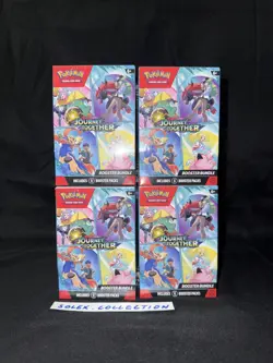 Pokemon TCG: Journey Together Booster Bundle (Lot of 4) - Image 1