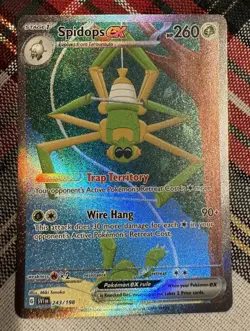 Pokemon TCG Spidops ex 243/198 SV01: Scarlet & Violet Base Set Holo - Image 1