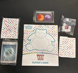 EMPTY Pokemon 151 ETB Elite Trainer Box w accessories No Booster Packs No Promo - Image 1