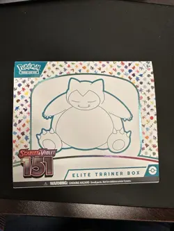 EMPTY Pokemon 151 ETB Elite Trainer Box w accessories No Booster Packs No Promo - Image 2