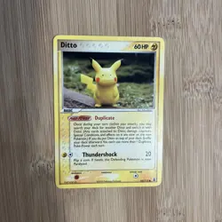 2005 Pokemon Ditto 63/113 (Pikachu) - Delta Species - Vintage Reverse Holo Rare - Image 1