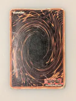 Yugioh Dark Magician LOB-E003 1st First Edition Ultra Rare Holo - Damaged - Image 3