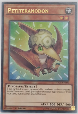 Petiteranodon - SR04-EN000 - Ultra Rare 1st Edition Yugioh x 3 - Image 1
