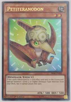 Petiteranodon - SR04-EN000 - Ultra Rare 1st Edition Yugioh x 3 - Image 3